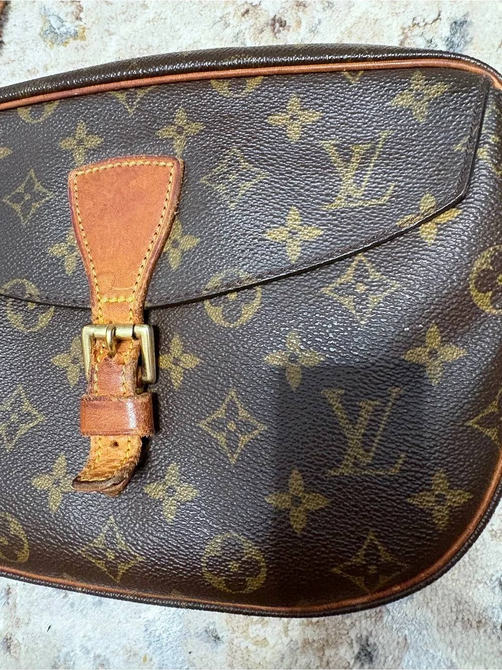Louis Vuitton Brown Monogram Jeune Fille Saddle Crossbody - Picture 15 of 16